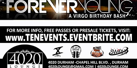 Forever Young // The Virgo Birthday Bash // 9.8.2017 primary image