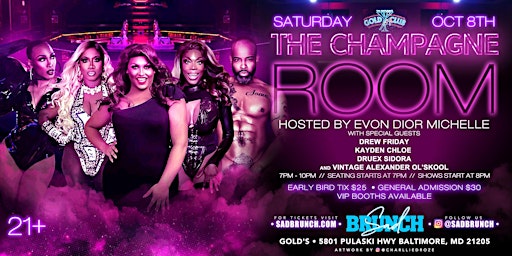 The Champagne Room: Drag Show