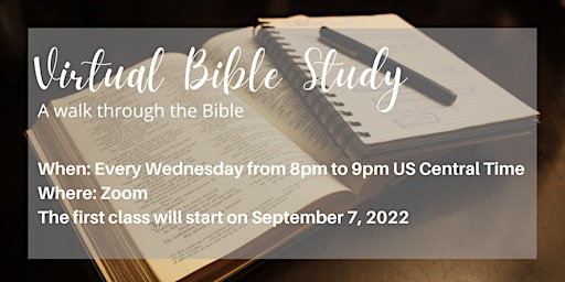 Imagen principal de Virtual Bible Study
