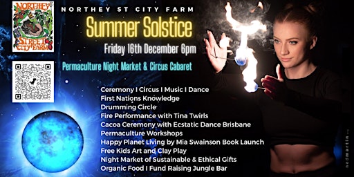 Summer Solstice Permaculture Night Market and Circus Cabaret