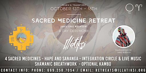 4 Day Sacred Medicine Celebration Retreat
