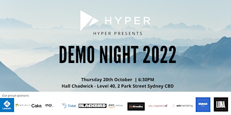 Hyper Demo Night 2022 primary image