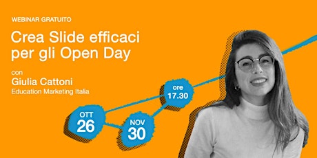 Immagine principale di Creare Slide Efficaci per gli Open Day · Webinar Gratuito 