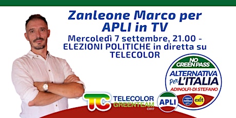 Immagine principale di Zanleone Marco per APLI in TV 