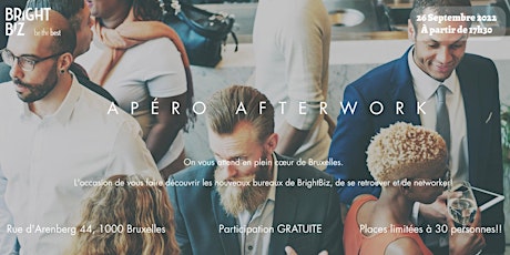 Primaire afbeelding van Apéro afterwork chez BrightBiz! 