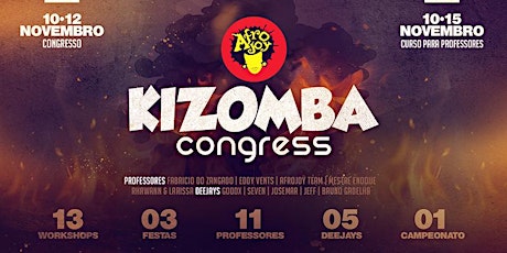 Imagem principal do evento V Afrojoy Kizomba Congress 2017