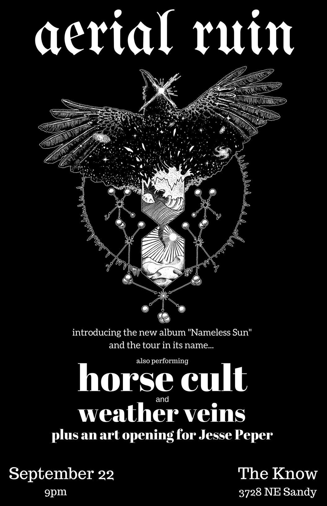 Aerial Ruin // Horse Cult // Weather Veins