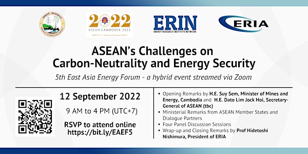 ASEAN’s Challenges on Carbon-Neutrality and Energy Security