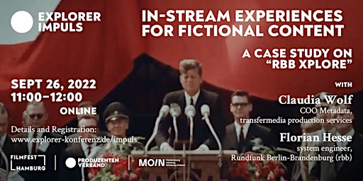 Explorer Impuls #7: In-Stream Experiences for Fictional Content