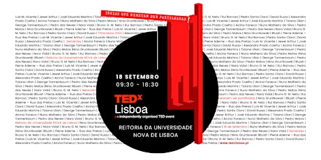 Imagen principal de TEDxLisboa: SEMENTES