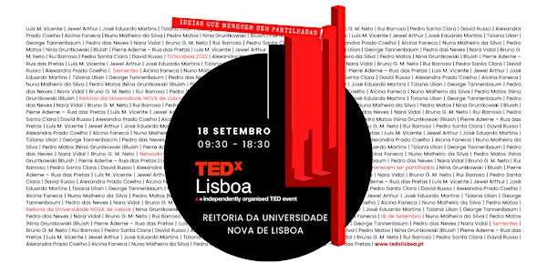 TEDxLisboa: SEMENTES