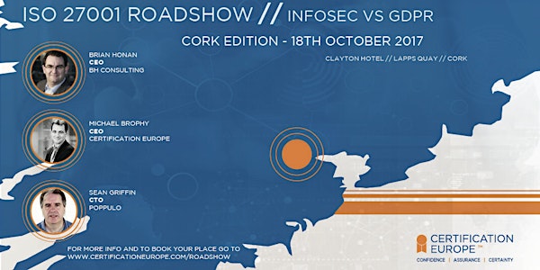 ISO 27001 ROADSHOW CORK EDITION