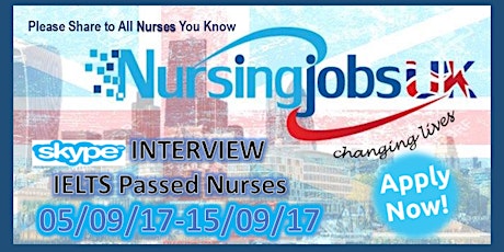  NursingJobsUK: Fast Recruitment Within 30 Working days primary image