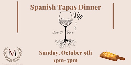 Vine to Dine Food and Wine Pairing-Spanish Tapas