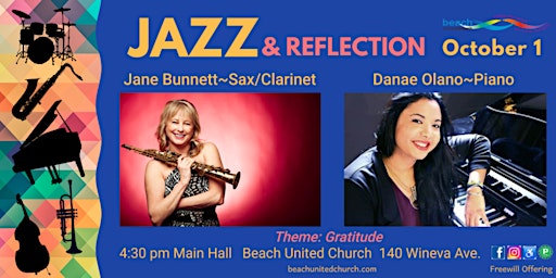 Jazz and Reflection:  Jane Bunnett and Danae Olano