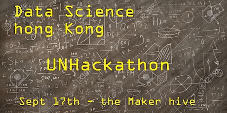 DataScience HK Unhackathon - September event primary image
