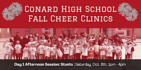 Conard High School Fall Cheerleading Clinic - Day 1 Afternoon Session