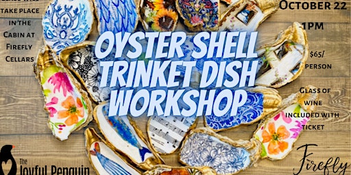 Oyster Shell Trinket Dish Workshop