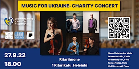 Image principale de Music for Ukraine: Charity Concert