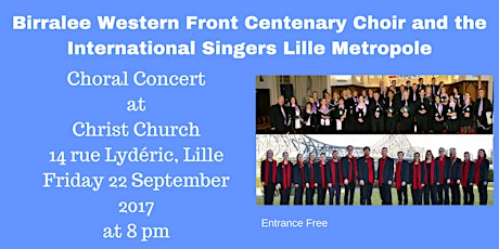Choral Concert by Voices of Birralee and the International Singers