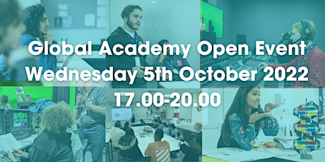 Global Academy Open Event - Wednesday 5th October 2022 primary image