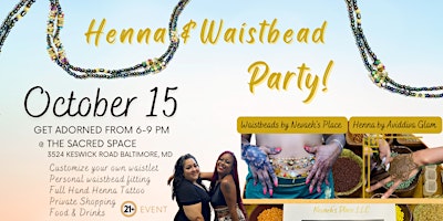 Henna and Waistlet Party #2 !