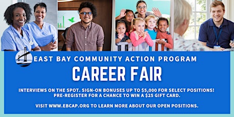 East Bay Community Action Program Career Fair
