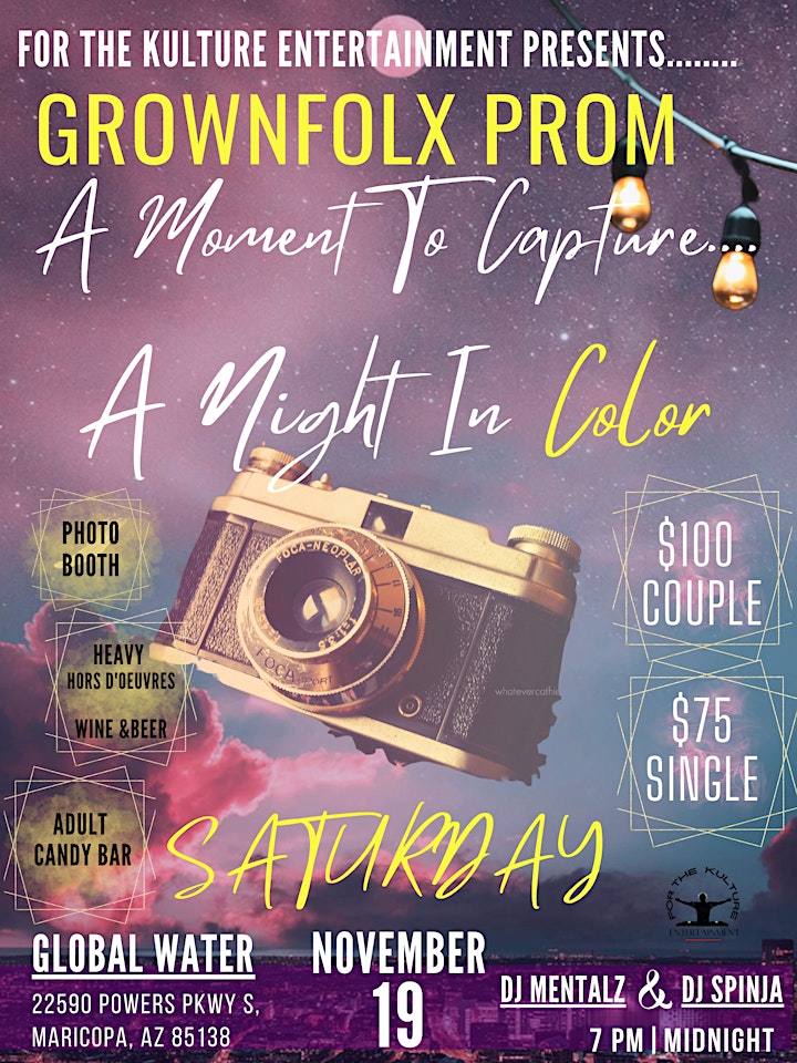 GROWNFOLX PROM..... A MOMENT TO CAPTURE A NIGHT IN COLOR image