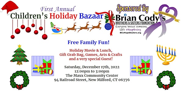 Brian Cody's Brothers & Sisters Holiday Bazaar!