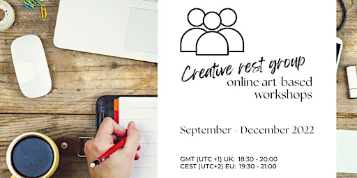 Creative Rest Group - online workshops for busy working professionals