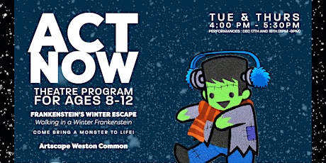 Weston Young Theatre Makers - Act NOW! (Ages 8-12) primary image