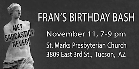 Fran's Birthday Bash primary image