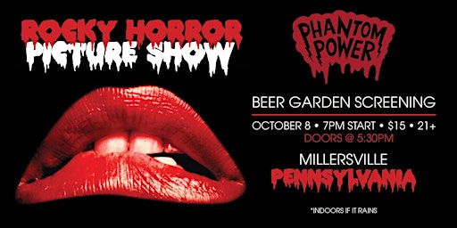 3rd Annual Rocky Horror Picture Show - Beer Garden Screening