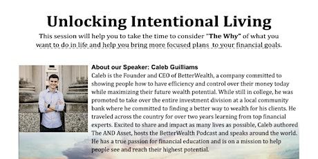 Unlocking Intentional Living and Your Finances