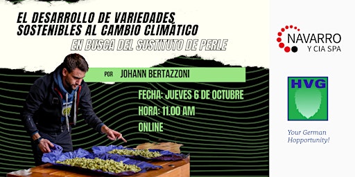 Seminario HVG| El desarrollo de variedades sostenibles al cambio climático