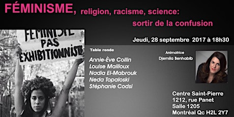 FÉMINISME, religion, racisme, science: sortir de la confusion primary image