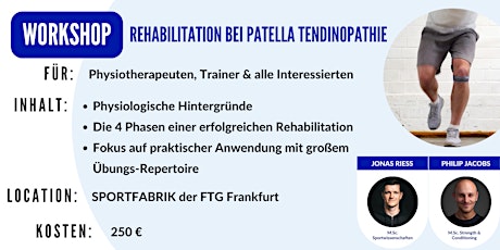 Rehabilitation bei Patella Tendinopathie - FRANKFURT