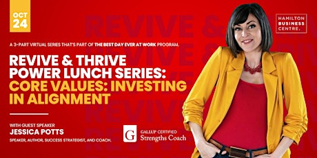 Revive and Thrive Series - Core Values: Investing In Alignment