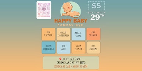 Happy Baby NYC - Stand Up Showcase