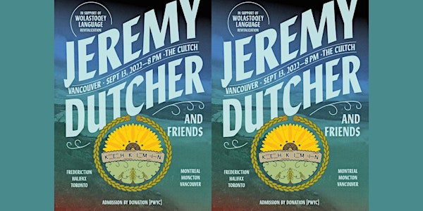Jeremy Dutcher & Friends A Fundraiser for Kehkimin