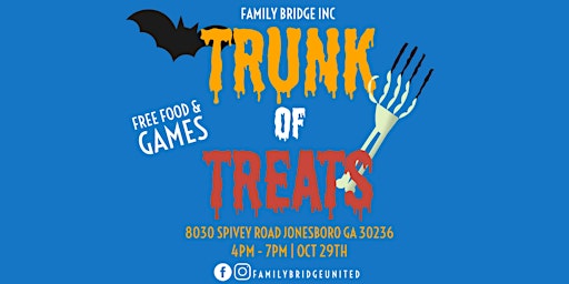 Trunk of Treats Fall Event