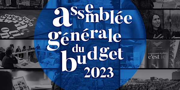 Assemblée générale du budget 2023