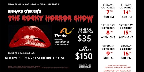 Summer Orlando Productions presents: The Rocky Horror Show