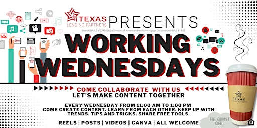 Working Wednesdays | Create Content Together