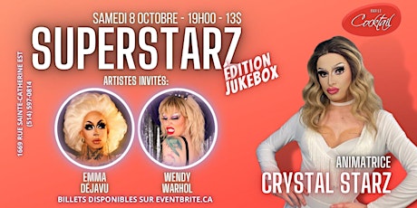 SUPERSTARZ (Édition Jukebox) avec Crystal Starz et ses invités