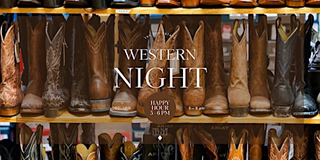Wine & Whiskey | Western Night
