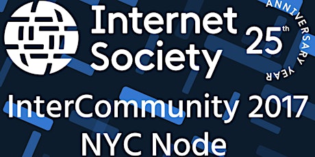  Internet Society's 25th Anniversary - NYC Celebration Node primary image