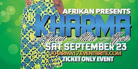 "KHARMA" AFRIKAN'S ANNUAL EARTHSTRONG CELEBRATION primary image