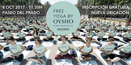 Imagen principal de Free Yoga by OYSHO Madrid 2017