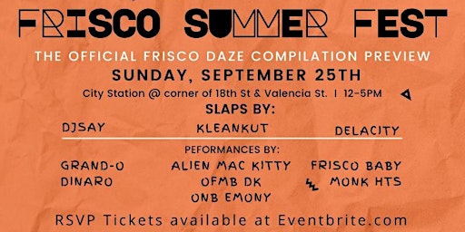Frisco Summer Festival